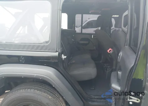 2021 Jeep Wrangler Unlimited Sport 4X4 z USA, uszkodzony, nr VIN 1C4HJXDGXMW820203